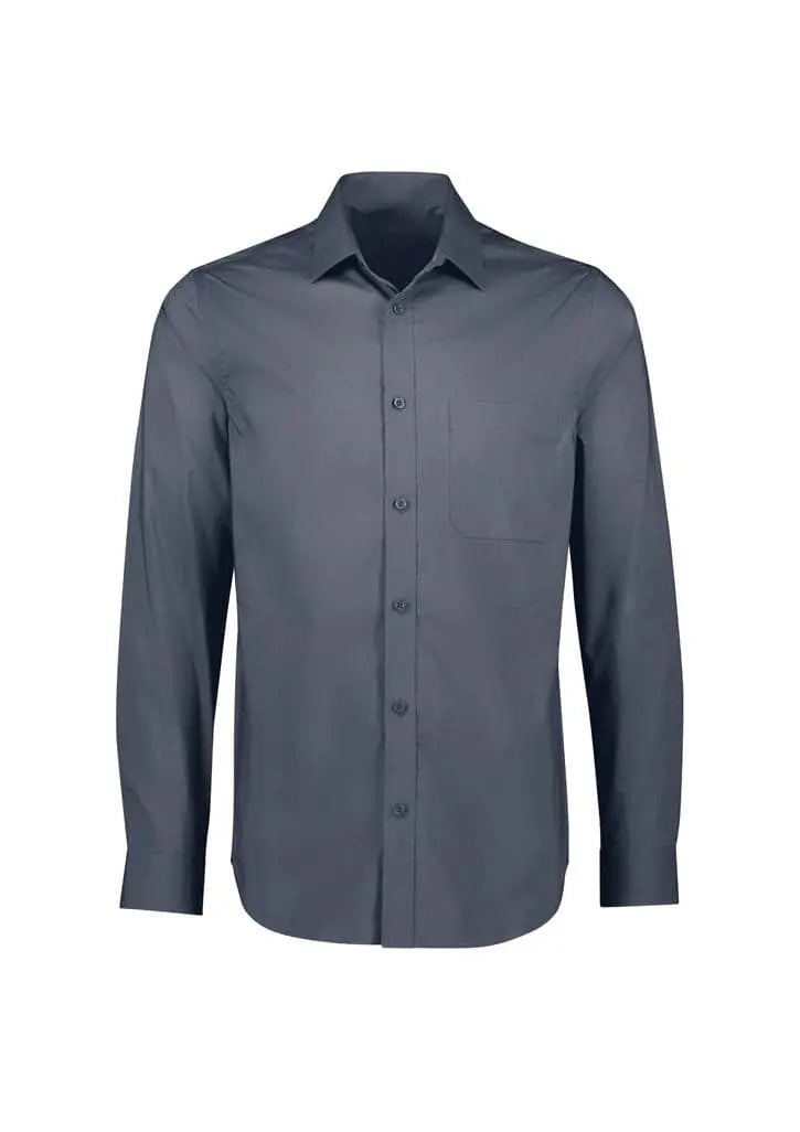 Biz Collection Men's Mason Tailored Shirt S335ML - Simply Scrubs Australia